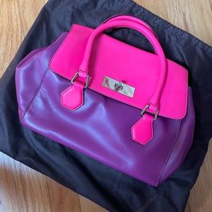 Pink and Purple Joanie Kate Spade Bag